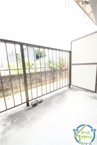 シャンポール藤井のバルコニー