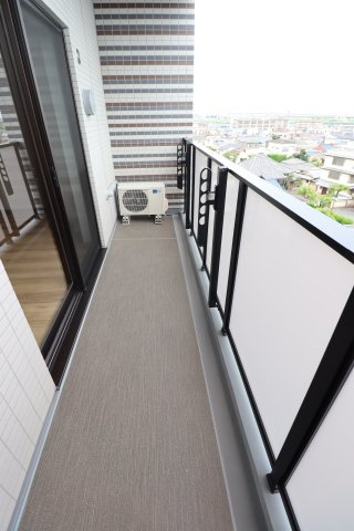 GENOVIA鐘ヶ淵のバルコニー