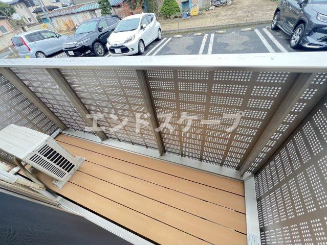 パストラル横山のバルコニー|高崎、前橋のお部屋探しはエンドスケープまで！お客様の理想お聞かせ下さい♪