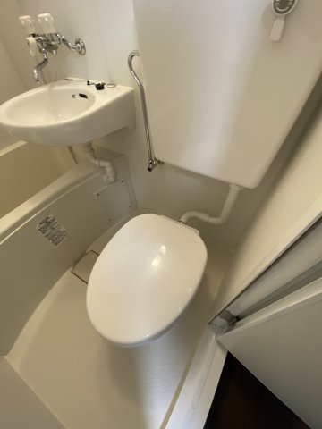 神大寺アパートのトイレ|トイレです