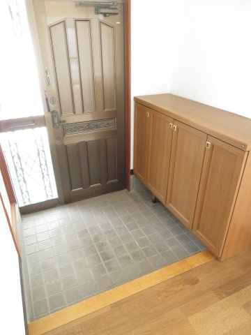 ハピネスハイムの玄関|きれいな玄関です