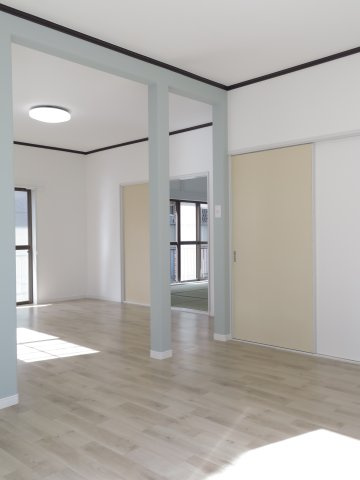 ハピネスハイムの居間・リビング|おしゃれなリビングです