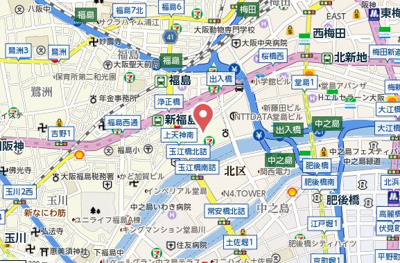 【地図】 | ザ・タワー大阪レジデンス