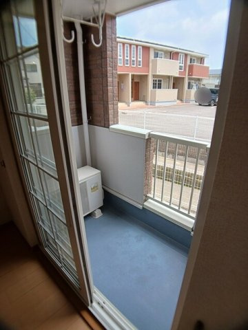 ノーブル郷東Ａのバルコニー