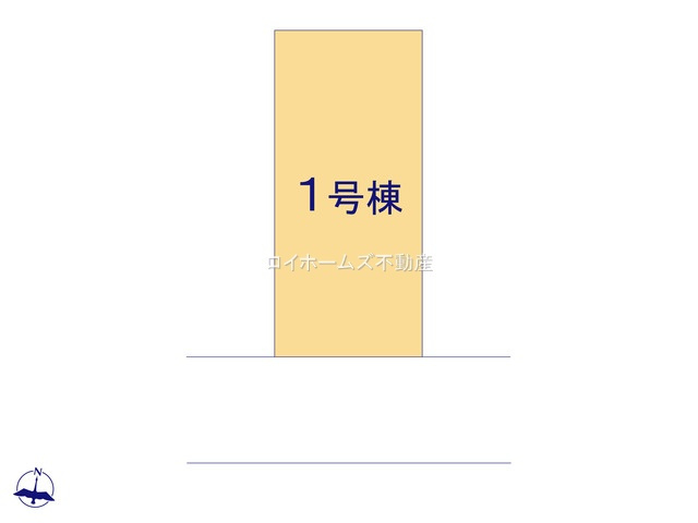 【区画図】 | 名古屋市北区金城町４丁目30-2『仲介料無料』新築戸建て | 1号棟