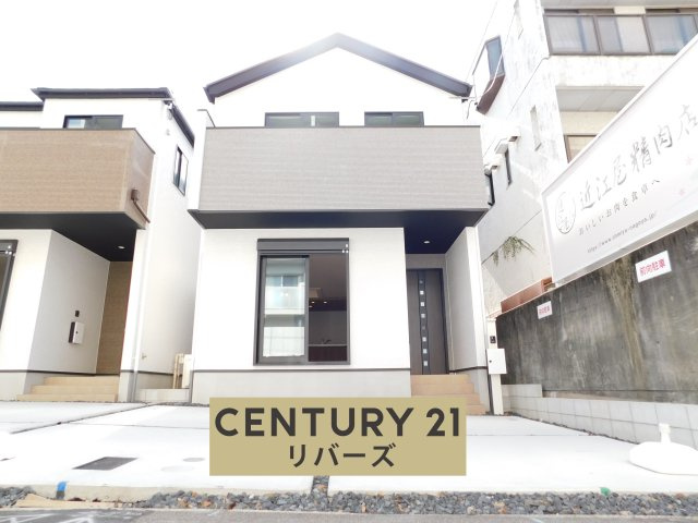 名古屋市瑞穂区萩山町２丁目の新築一戸建の外観|☆１号棟☆　　ラスト２棟！！新価格！！いつでも見学出来ます♪（お問合せ当日、平日、水曜、夜間でもＯＫ）　駐車並列２台ＯＫ！　吹抜けのある開放的なリビング♪　スーパーや教育施設、病院など周辺環境充実！
