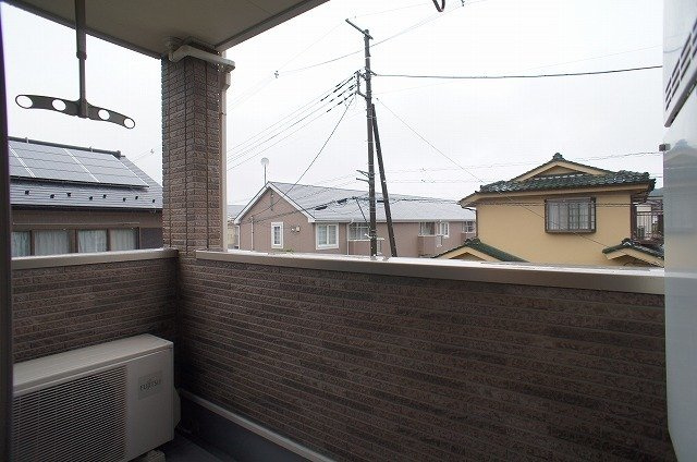 アイ　フリーデのバルコニー