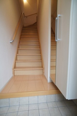 アイ　フリーデの玄関