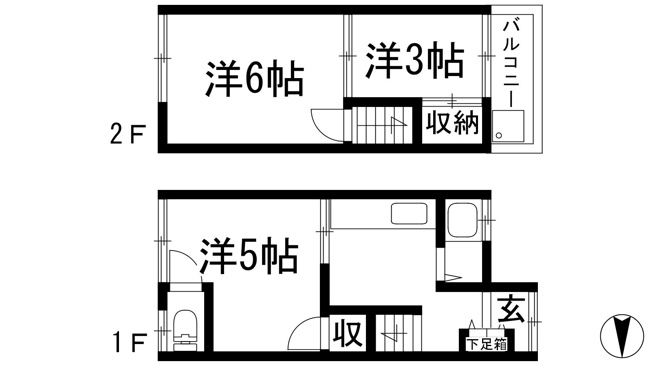 【間取り】 | 美園町テラスハウス