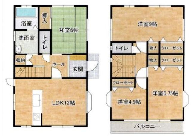 【間取り】 | 久喜市緑1丁目　中古戸建
