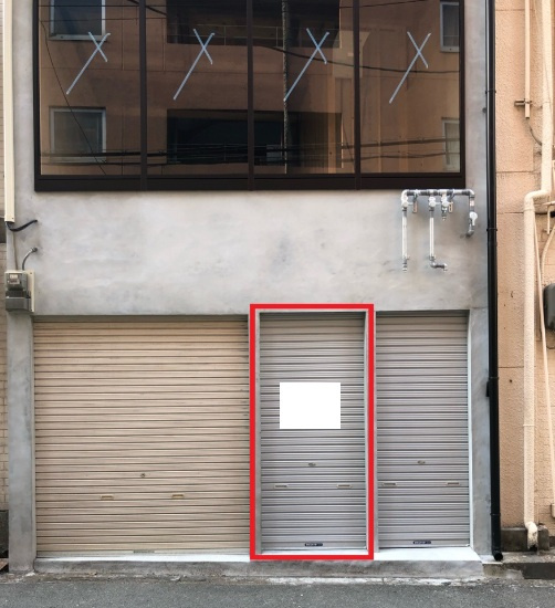 中崎西1丁目店舗の外観