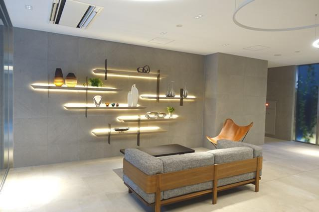 パークアクシス浅草レジデンスのエントランス|落ち着いたエントランスです