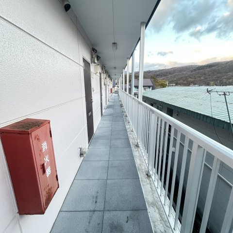 石崎コーポⅢのロビー