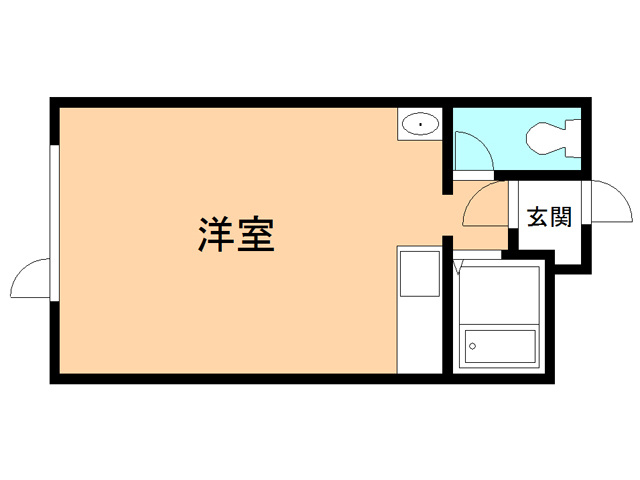 石崎コーポⅢの間取り