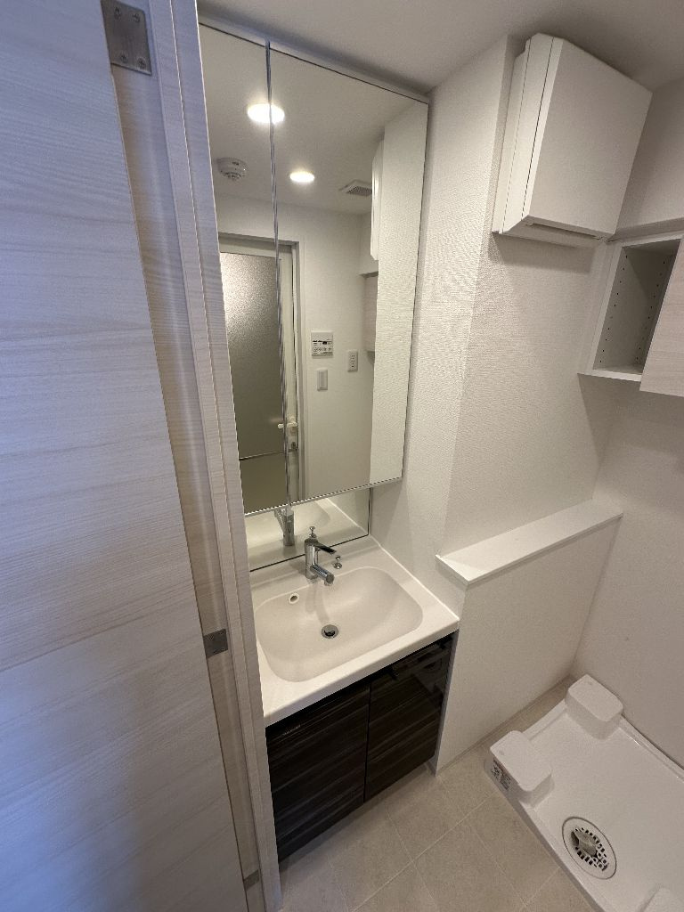 ＧＲＡＮ ＰＡＳＥＯ亀戸の洗面所|コンパクトで使いやすい洗面所