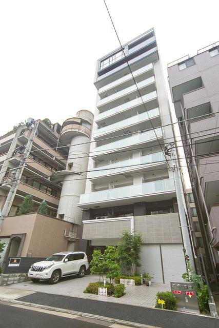 エンテヴィレ南麻布の外観|おしゃれな外観です