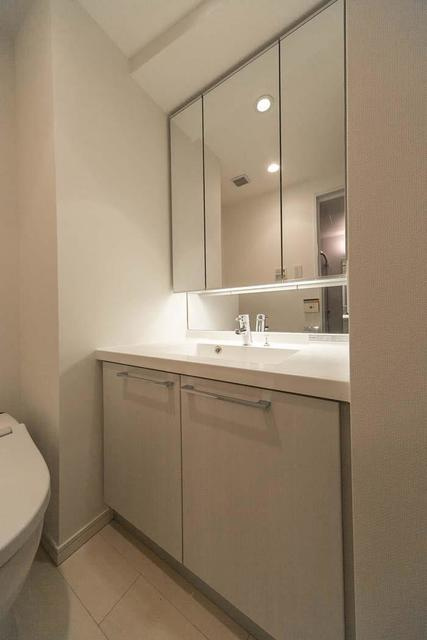 六本木エムケイアートレジデンスの洗面所|※写真は同タイプ住戸です。