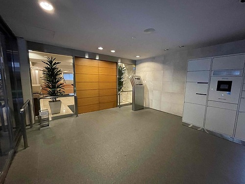 クロスレジデンス白金高輪のその他|オートロック　※2022年4月撮影