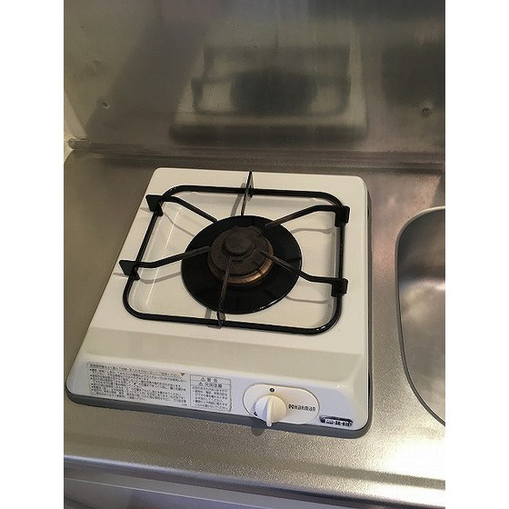 アムス馬喰町のキッチン|ガスコンロ