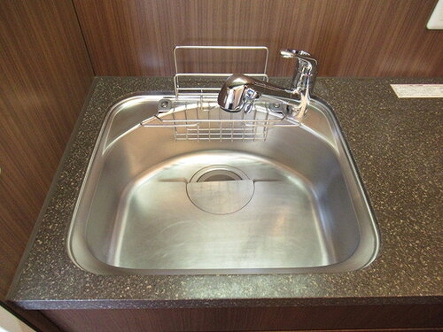 クオリア三田のキッチン|シンク