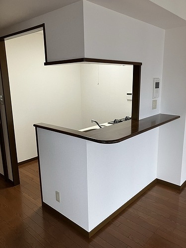 レクセルマンション浅草のキッチン|キッチンカウンター　※2025年9月撮影