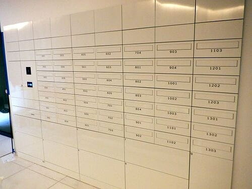 ＲＥＦＲＡＭＥ ５ Ｉｒｉｙａの設備|宅配ＢＯＸ、メールＢＯＸ※内覧会2022年10月撮影