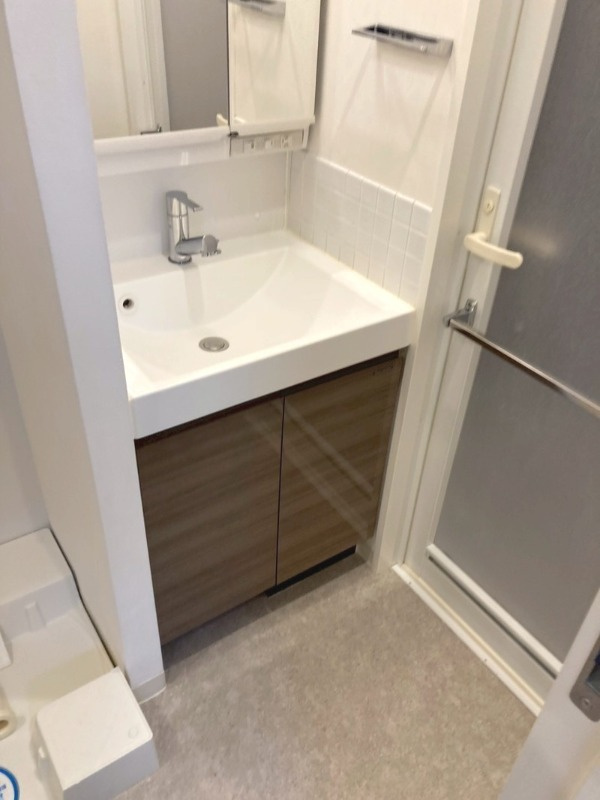 ステージグランデ元浅草の洗面所|洗面所です