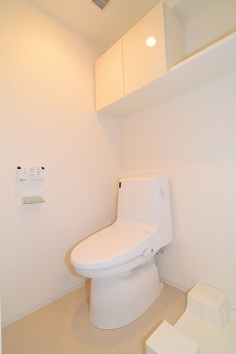 ステージグランデ元浅草のトイレ|ゆったりとした空間のトイレです