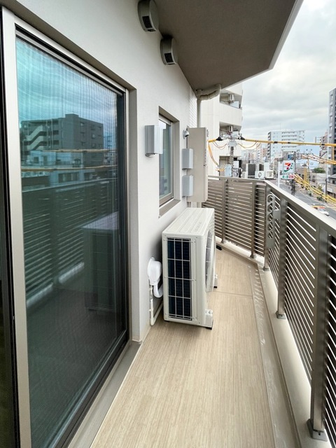 パークアクシス菊川ステーションイーストのバルコニー|※写真は同タイプ住戸です。