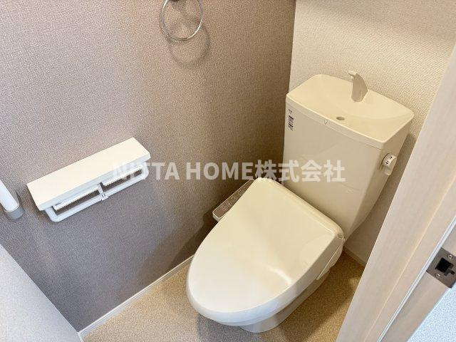 マーベラスコウベのトイレ|温水洗浄便座付きのトイレです◆