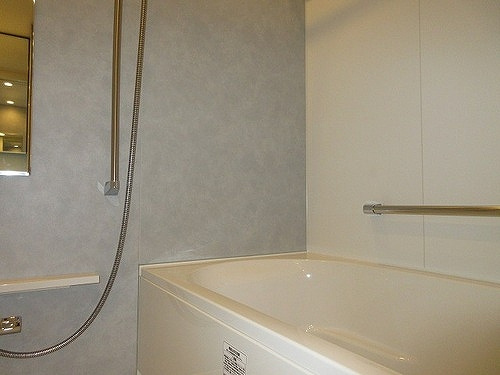 ＨＡＲＵＭＩ　ＦＬＡＧ　ＳＵＮ　ＶＩＬＬＡＧＥ　Ｔ棟の浴室|ユニットバス