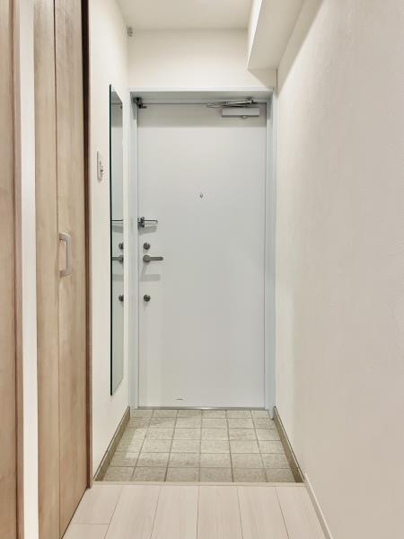 シティフォレスト森下の玄関|明るい玄関です