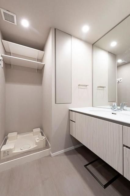 リバーポイントタワーの洗面所|※写真は同タイプ住戸です。