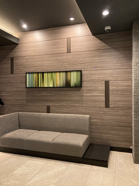 パークアクシス両国スクエアのエントランス|ゆとりのあるエントランスです