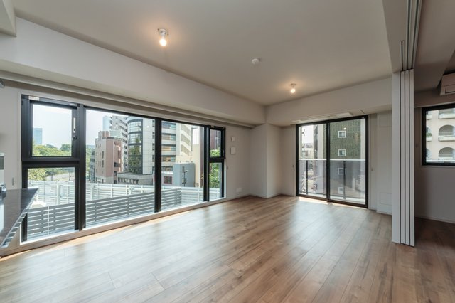 Ｌｅ　ＵｎＤｅｕｘ南青山の居間・リビング|※写真は同タイプ住戸です。