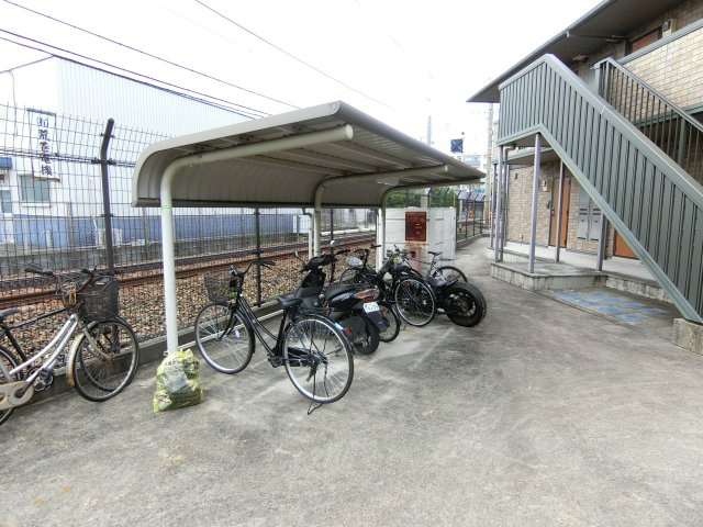 マリーモナリエのその他共用部分|駐輪場があります