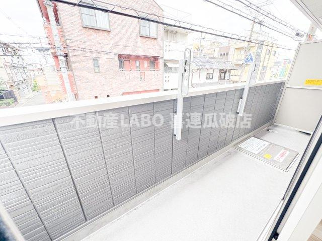 スペチアーレ平野東のバルコニー