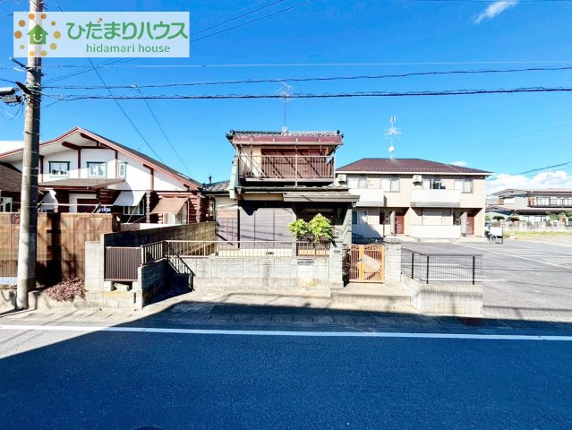 【外観】 | 常総市水海道森下町　中古戸建 | 南側道路につき日当り良好