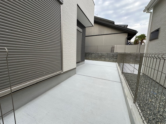 【庭】 | プルメリア永楽荘3丁目Ⅱ　2号地 | ＢＢＱやお子様の水遊びも楽しめそう！お庭があると気持ちにも暮らしにもゆとりが生まれますね。