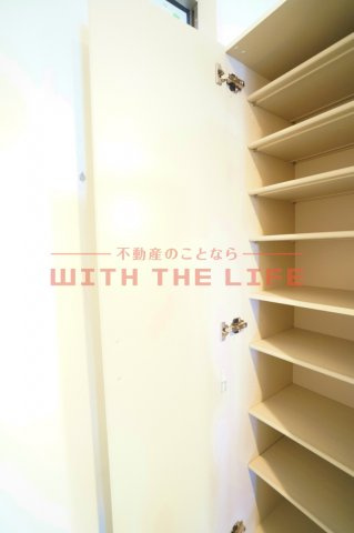 楓【キャッシュバック対象物件】の収納|専用の収納スペースです