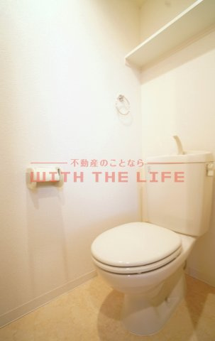 楓【キャッシュバック対象物件】のトイレ|トイレもきれいです