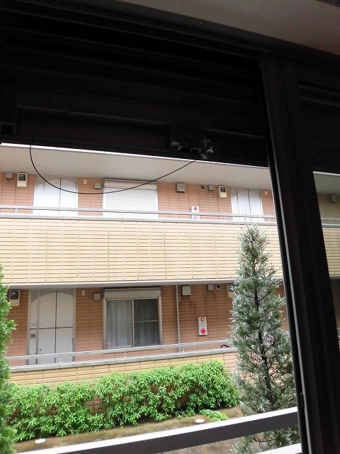 オークヒルＮ棟の展望|防犯シャッターがあるので安心