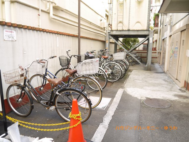 【駐輪場】 | ワコー高田馬場マンション | 整理整頓された駐輪場となります！