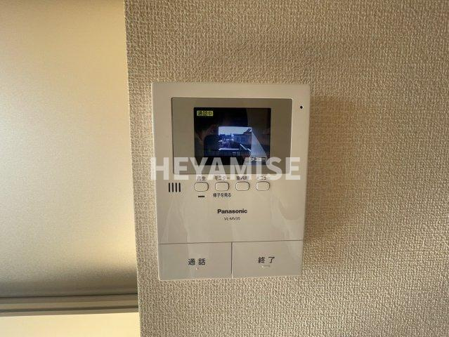 コンフォール桜のセキュリティ|※室内画像は別号室のもの(反転タイプ)