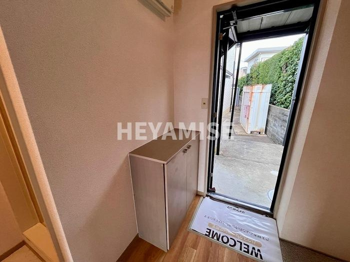 グレープハウス Ⅰの玄関