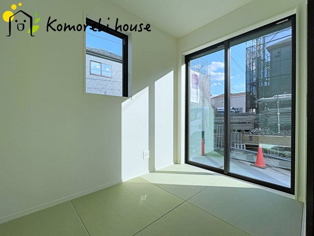 さいたま市北区今羽町　3期　新築一戸建て　グラファーレ　02の和室|和室があると落ち着いた雰囲気になりますね