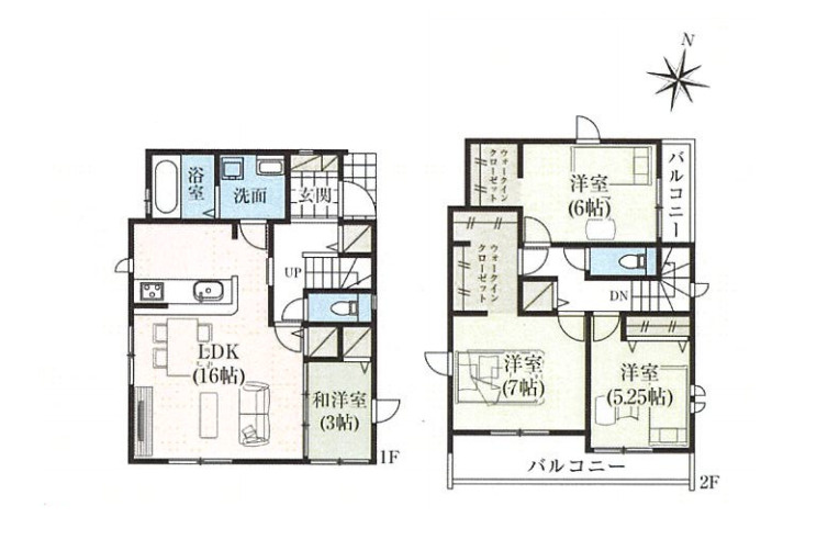 さいたま市北区今羽町　3期　新築一戸建て　グラファーレ　02