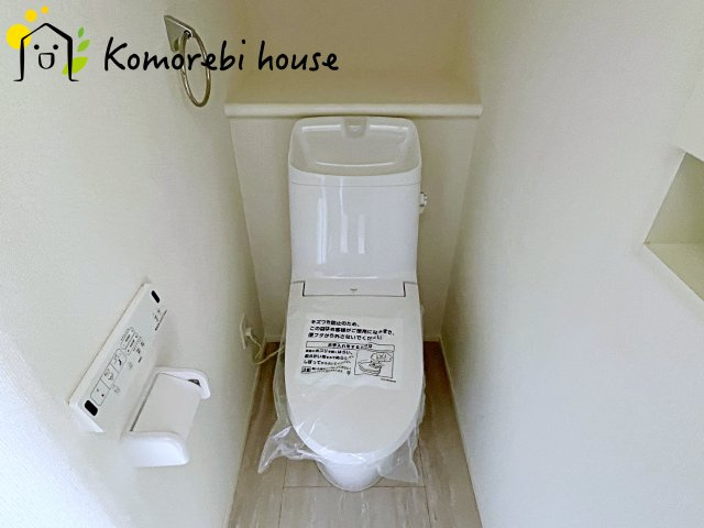 さいたま市北区今羽町　3期　新築一戸建て　グラファーレ　02のトイレ|ゆったりとした空間のトイレです