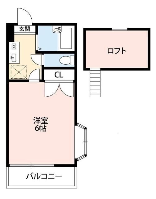 アミー一番館の間取り