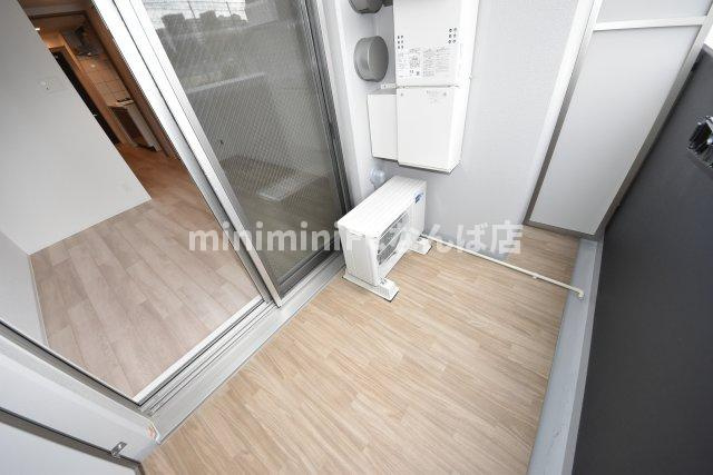 エスリードレジデンス大阪難波のバルコニー